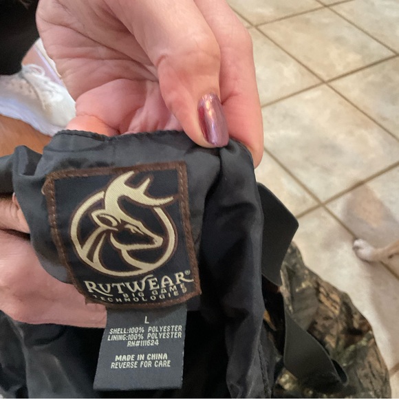 Rutwear Big Game Technologies Bib Pants/Overalls, Men’s Large, Great Condition! - Picture 8 of 10